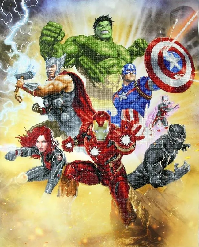 Disney Marvel Avengers Diamond Dotz Poster / Affiche