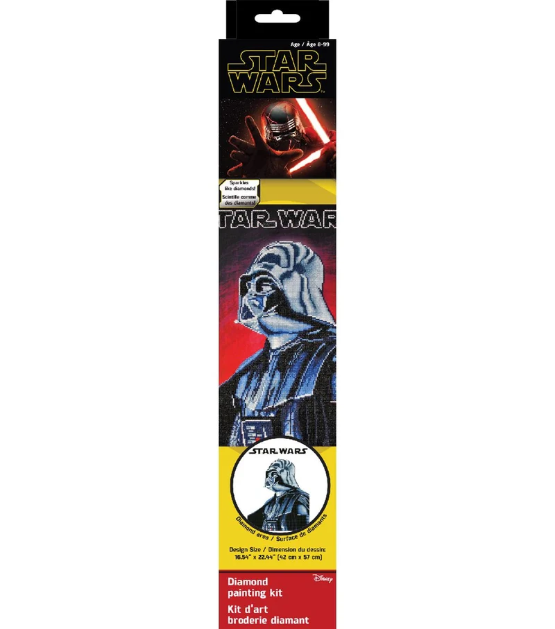 Disney Star Wars Diamond Dotz Poster Darth Vader / Affiche Dark Vador