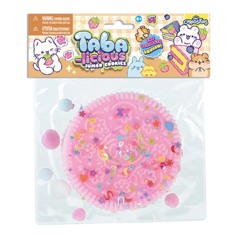 Taba-licious Jumbo Cookies Squishy Toy, Assortment, 1 Count