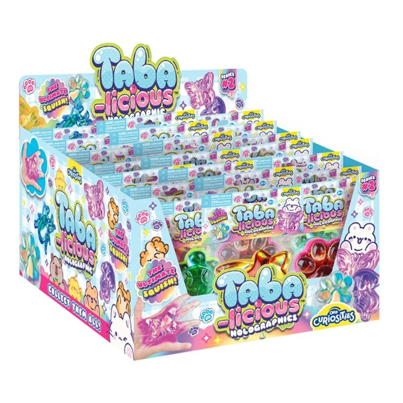Taba-licious Holographic Squishy Toy, Assortment, 1 Count