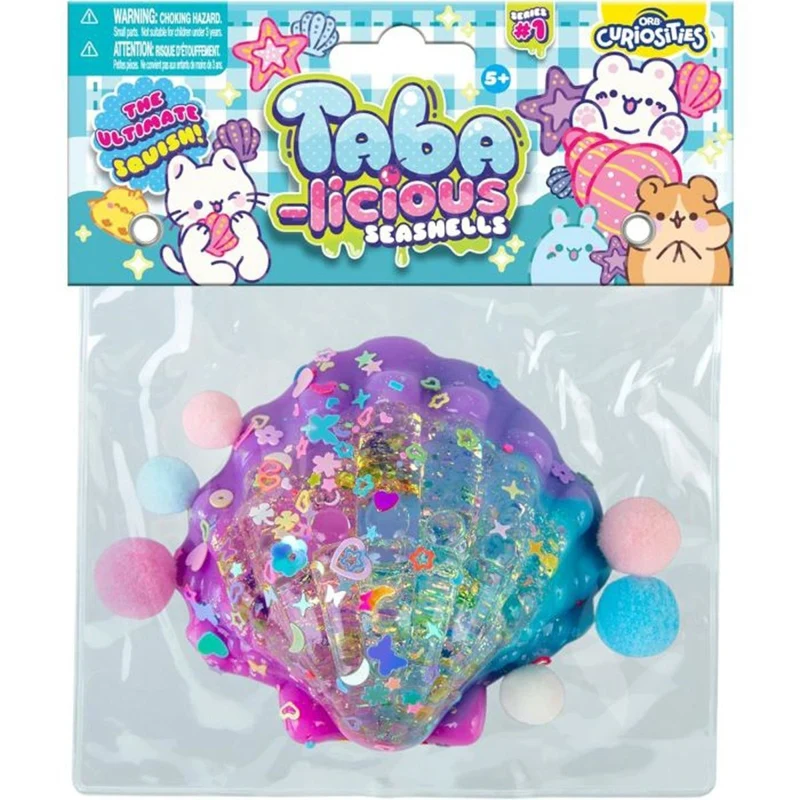 Taba-licious Seashells Squishy Toy, Assortment, 1 Count