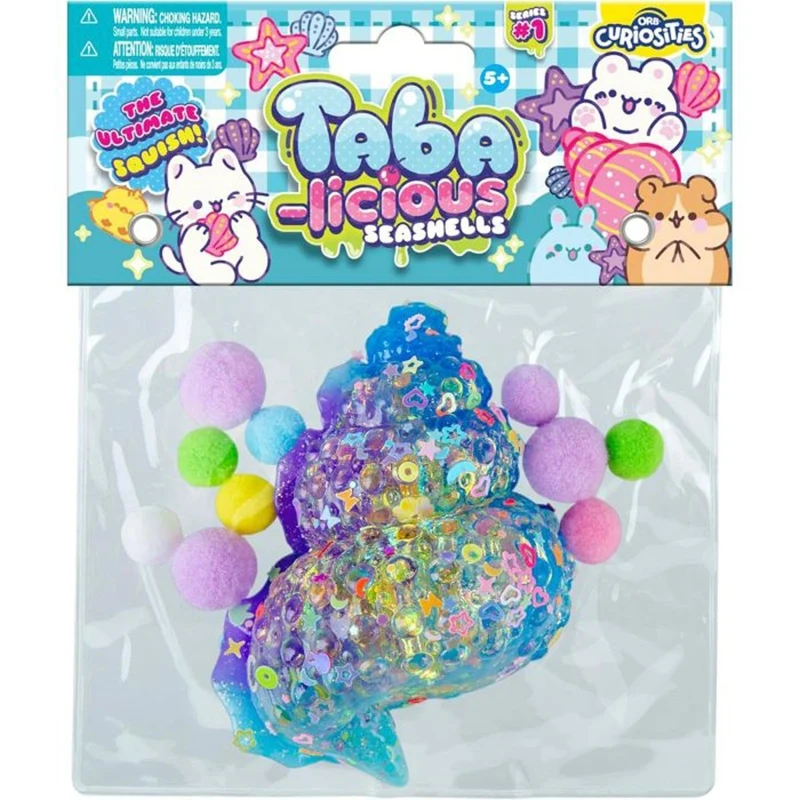 Taba-licious Seashells Squishy Toy, Assortment, 1 Count