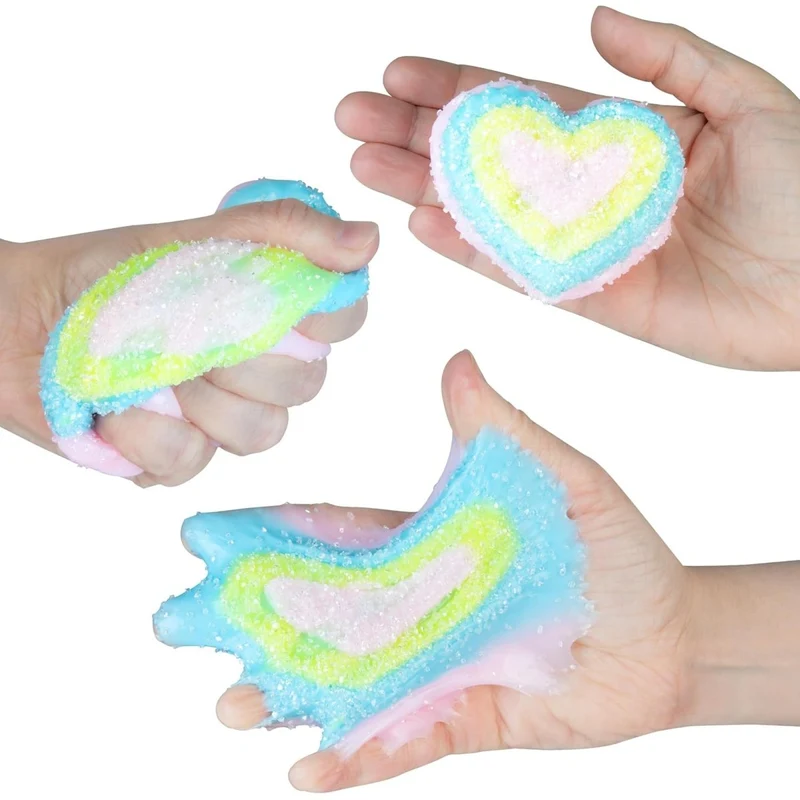 Taba-licious Sugar Pops Heart Squishy Toy, 1 Count