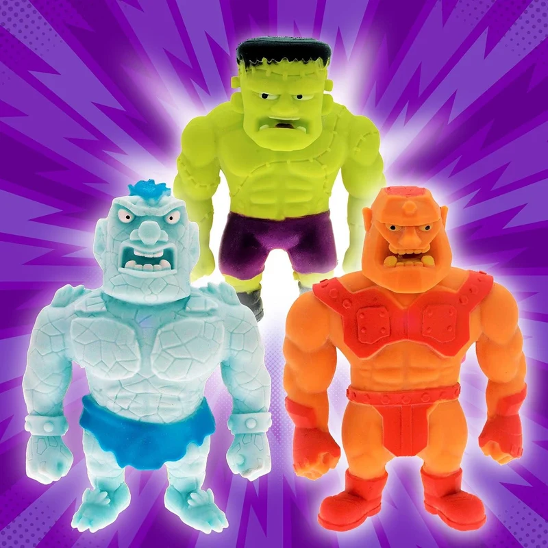 Single Ja-Ru Jumbo Squish Monster 6-Inch Stretchy Fidget Sensory Toy