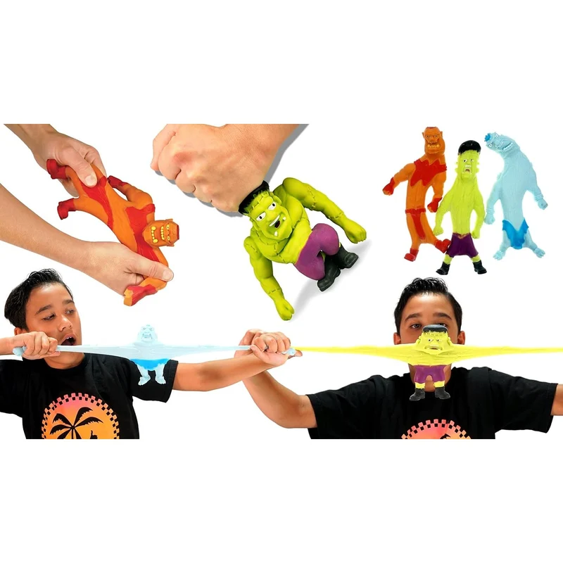Single Ja-Ru Jumbo Squish Monster 6-Inch Stretchy Fidget Sensory Toy