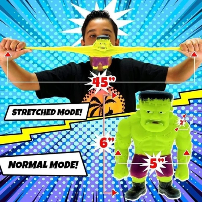 Single Ja-Ru Jumbo Squish Monster 6-Inch Stretchy Fidget Sensory Toy
