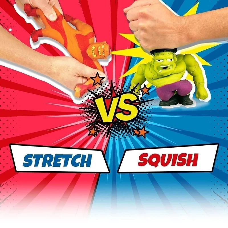 Single Ja-Ru Jumbo Squish Monster 6-Inch Stretchy Fidget Sensory Toy