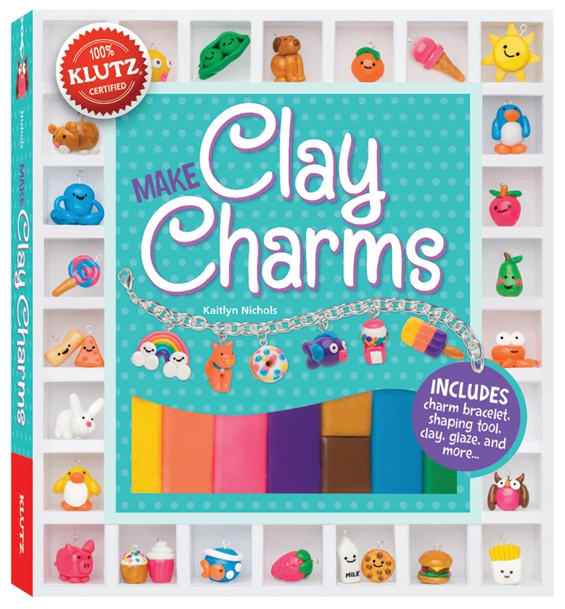 Klutz Clay Charm Making DIY Jewelry Kit Ages