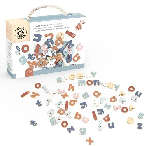 Magnetic Alphabet Fishing Game Wooden Educational Toy