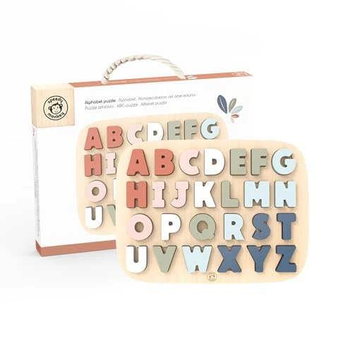 Magnetic Alphabet Fishing Game Wooden Educational Toy