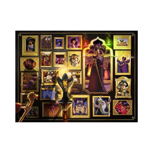 Disney Aladdin Ravensburger Puzzle Villainous Jafar le méchant (1000pcs)