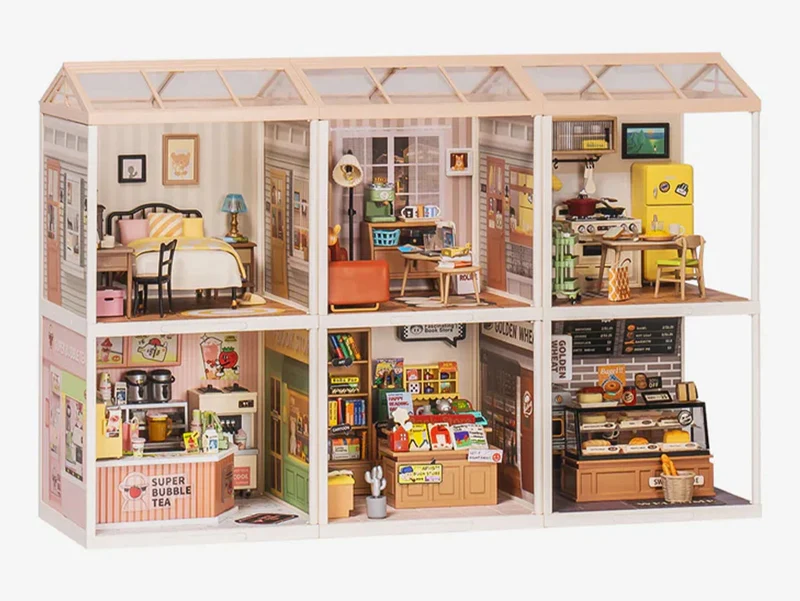 Accessoire Super Creator Toit pour maquette DIY Serie B - Rolife