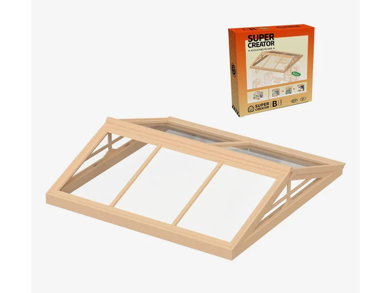 Accessoire Super Creator Toit pour maquette DIY Serie B - Rolife