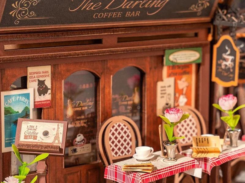 Book Nook - Pièce miniature Arcade Dating maquette - Rolife