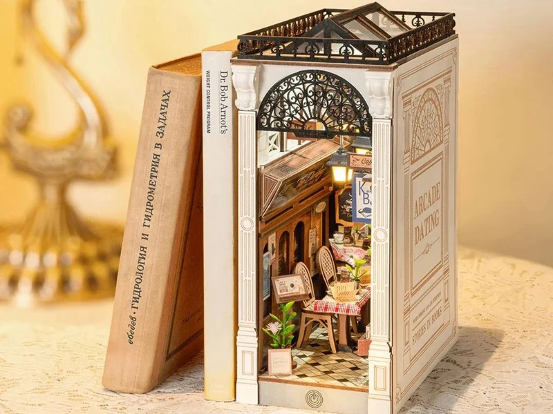 Book Nook - Pièce miniature Arcade Dating maquette - Rolife
