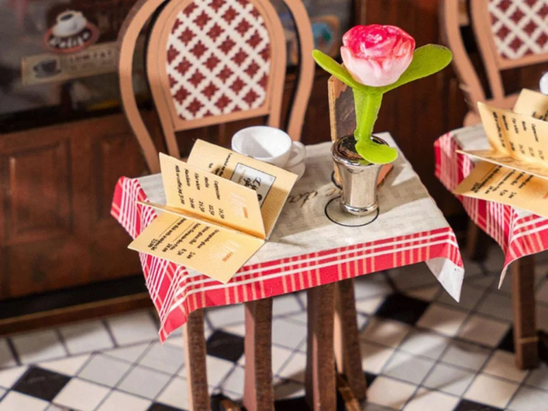 Book Nook - Pièce miniature Arcade Dating maquette - Rolife