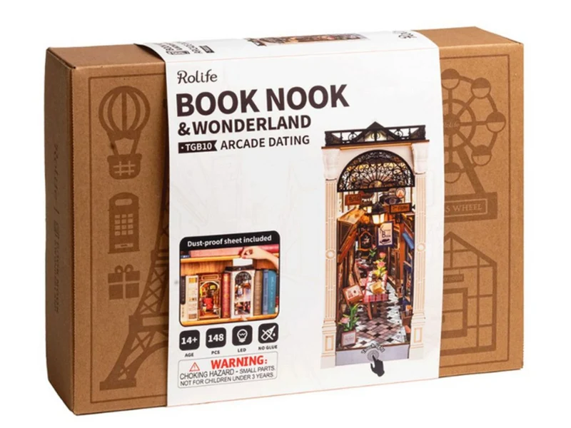 Book Nook - Pièce miniature Arcade Dating maquette - Rolife