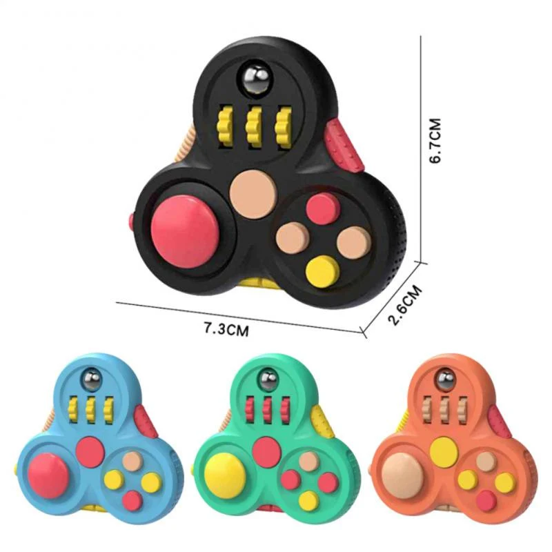 Fidget Pad antistress noir
