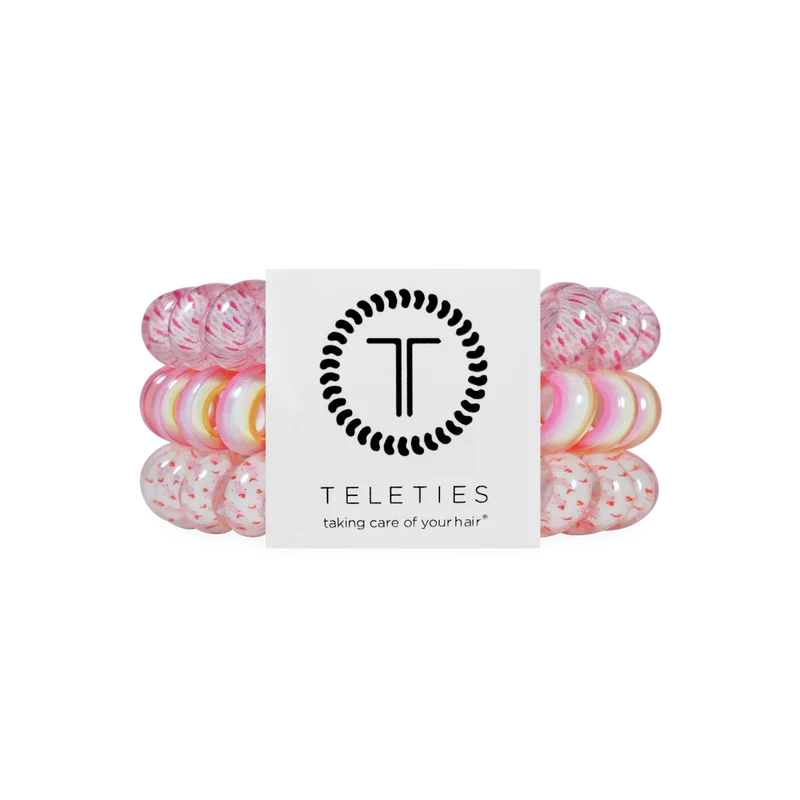 TELETIES Just Keep Swimming Large Hair Ties 3-Pack