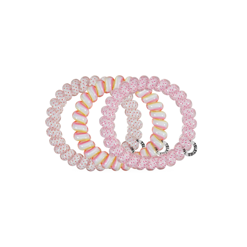 TELETIES Just Keep Swimming Large Hair Ties 3-Pack