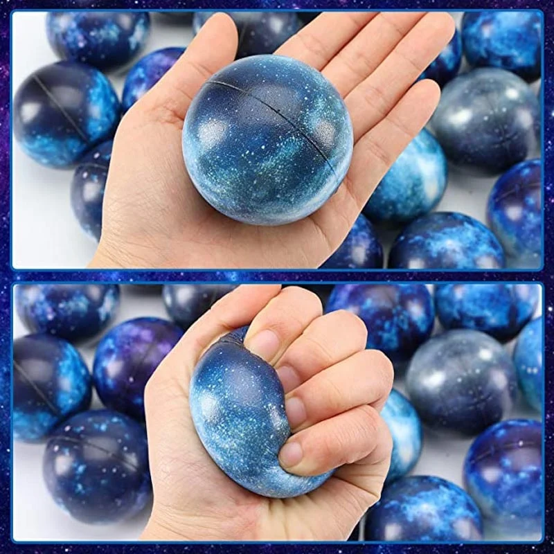 Squishie balle antistress Galaxy