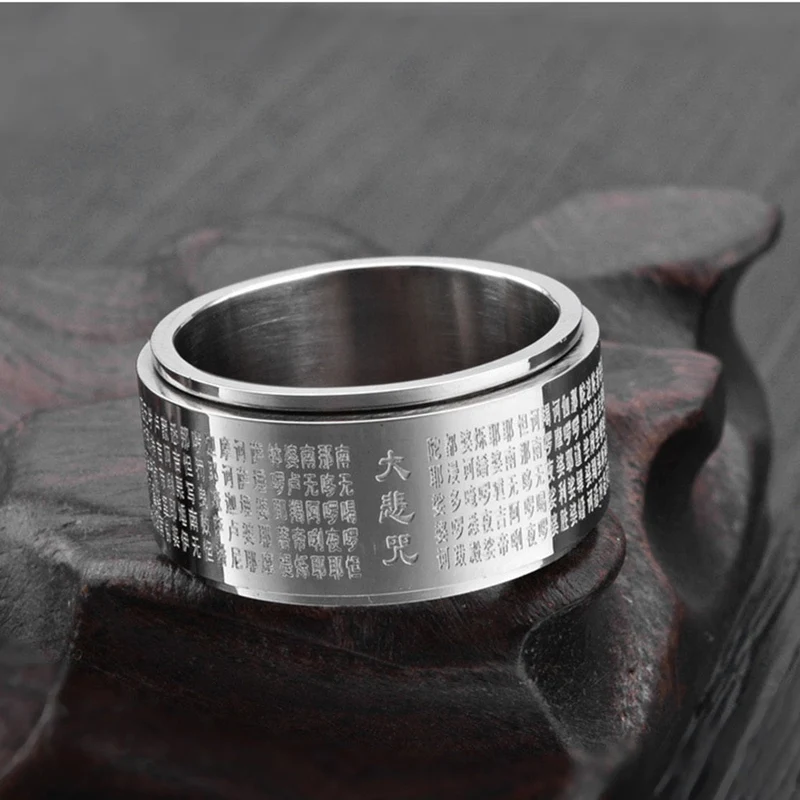 Bague anti-stress homme
