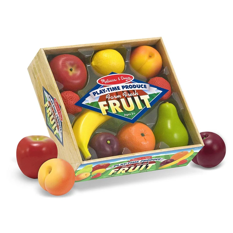 Melissa & Doug Play Time Produce Farm Fresh Fruit / Temps de jeu et production: Fruits frais de la ferme