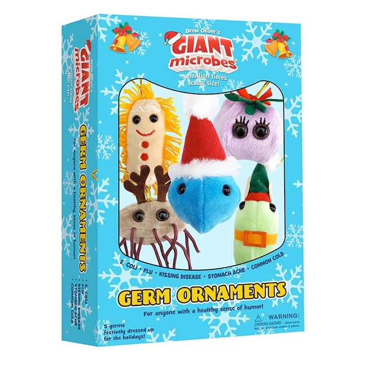 Giantmicrobes Germ Ornaments