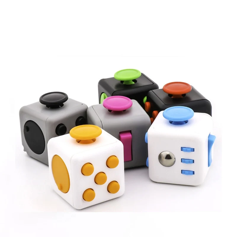 Fidget cube antistress blanc
