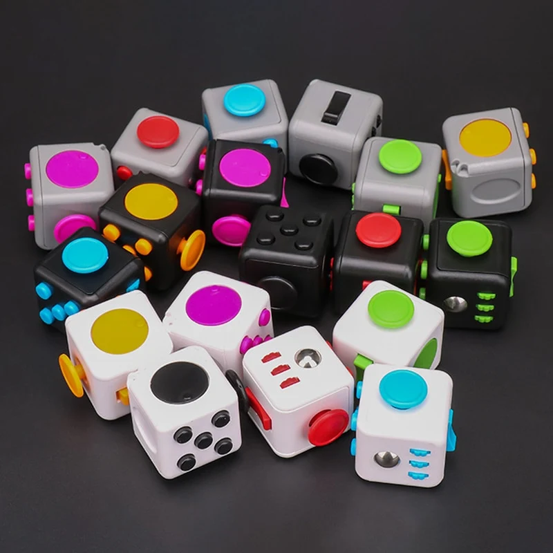 Fidget cube antistress blanc