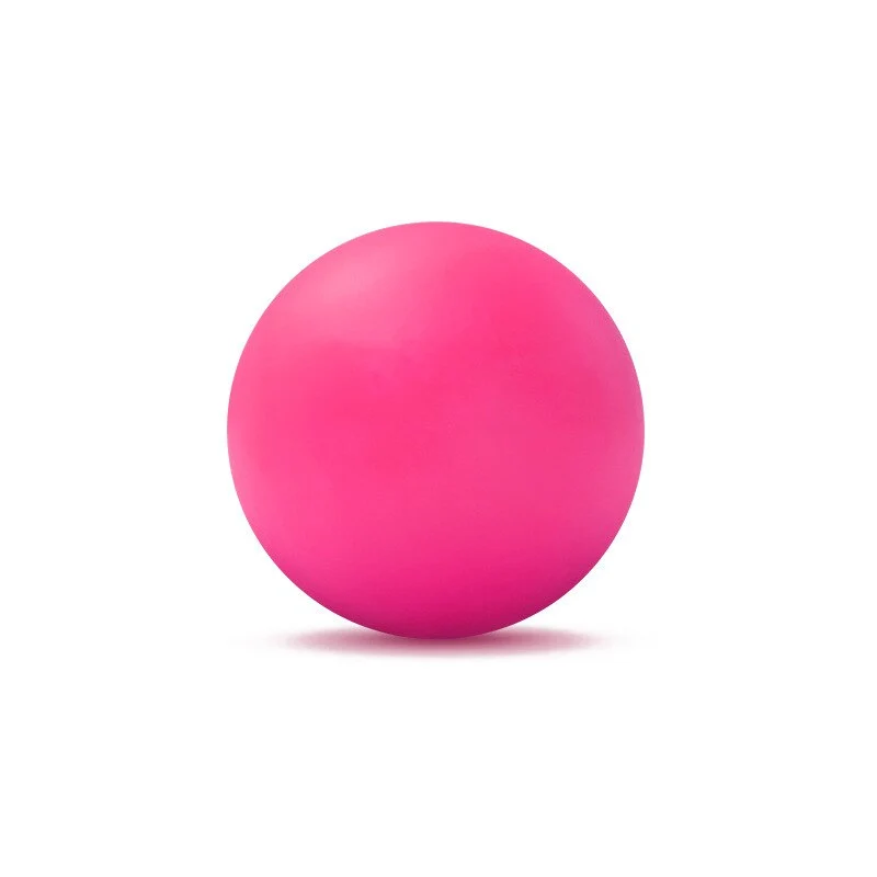 Balle solide antistress Yoga fuchsia