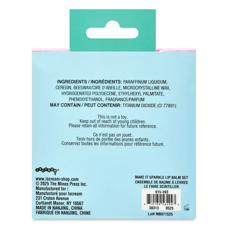 Make it Sparkle Lip Balm Set of 4