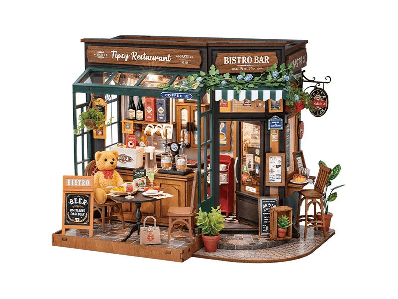 Pièce miniature Tipsy Restaurant DIY - Rolife