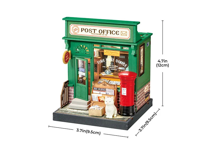 Pièce miniature Century Post Office DIY - Rolife