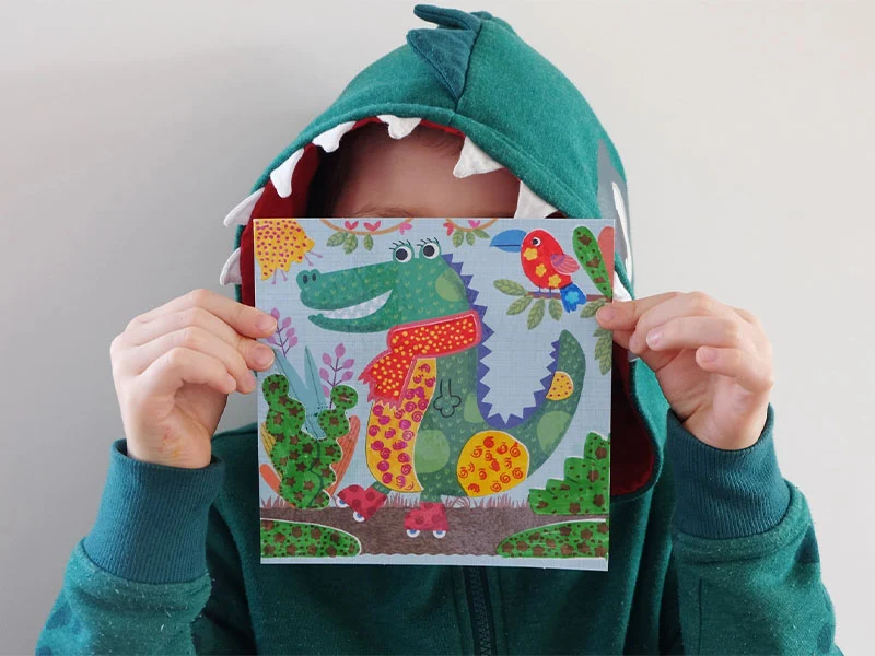 Coloriage magique - Tableau à créer Animocolo - Créa Lign'