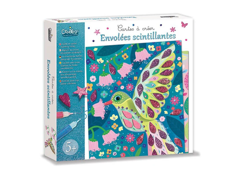 Envolées scintillantes Cartes à créer - Créa Lign'