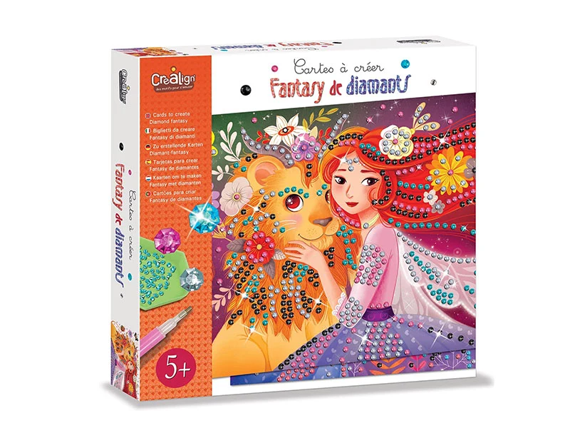 Fantasy de diamants Cartes à créer - Créa Lign'