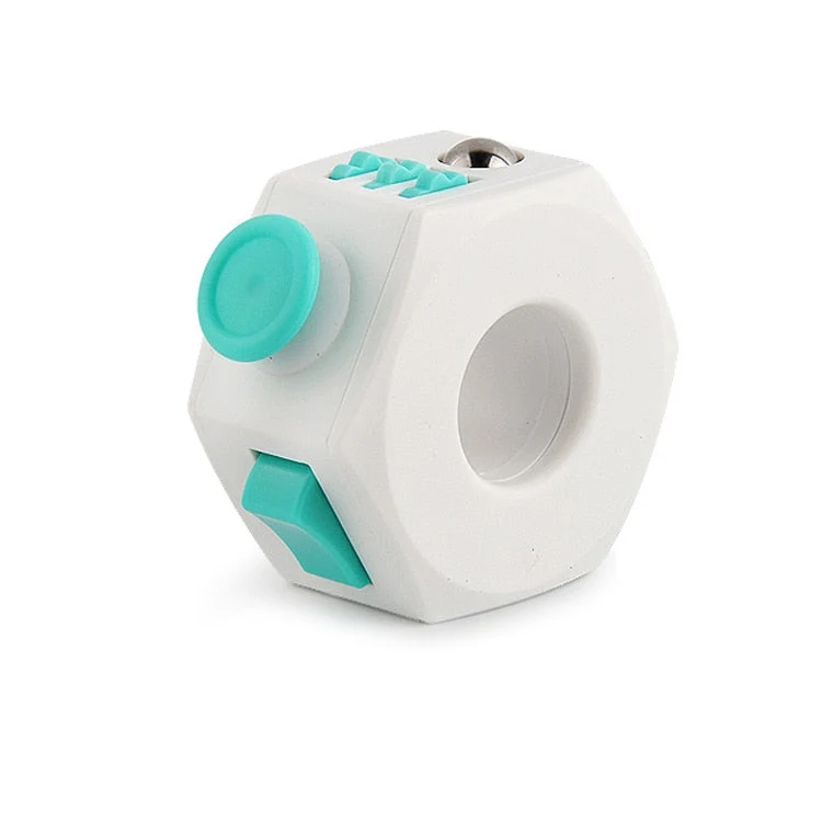 Fidget cube anneaux 6 faces violet