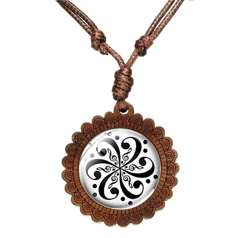 Collier chakra géométrique