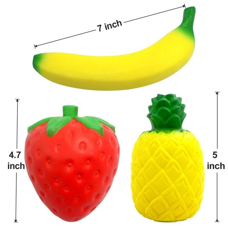 Squishies Fruits Antistress à écraser