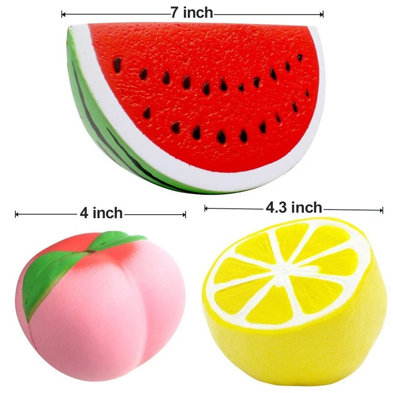 Squishies Fruits Antistress à écraser