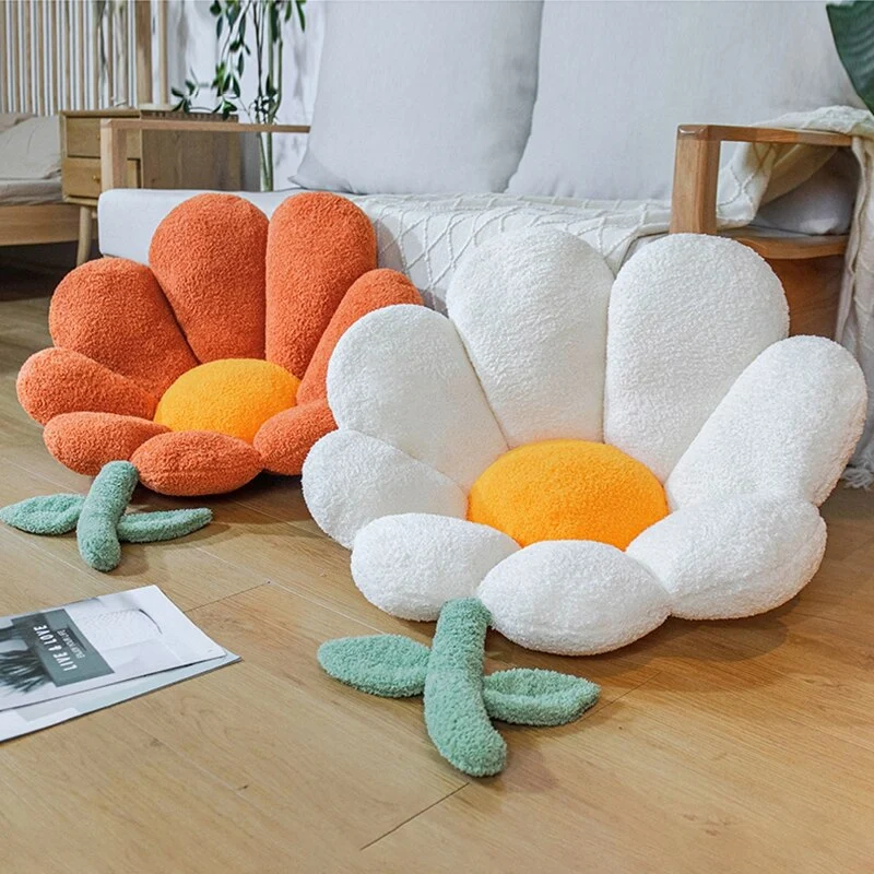 Coussin de méditation Lombaire Mignon en Forme de Fleur MOMO