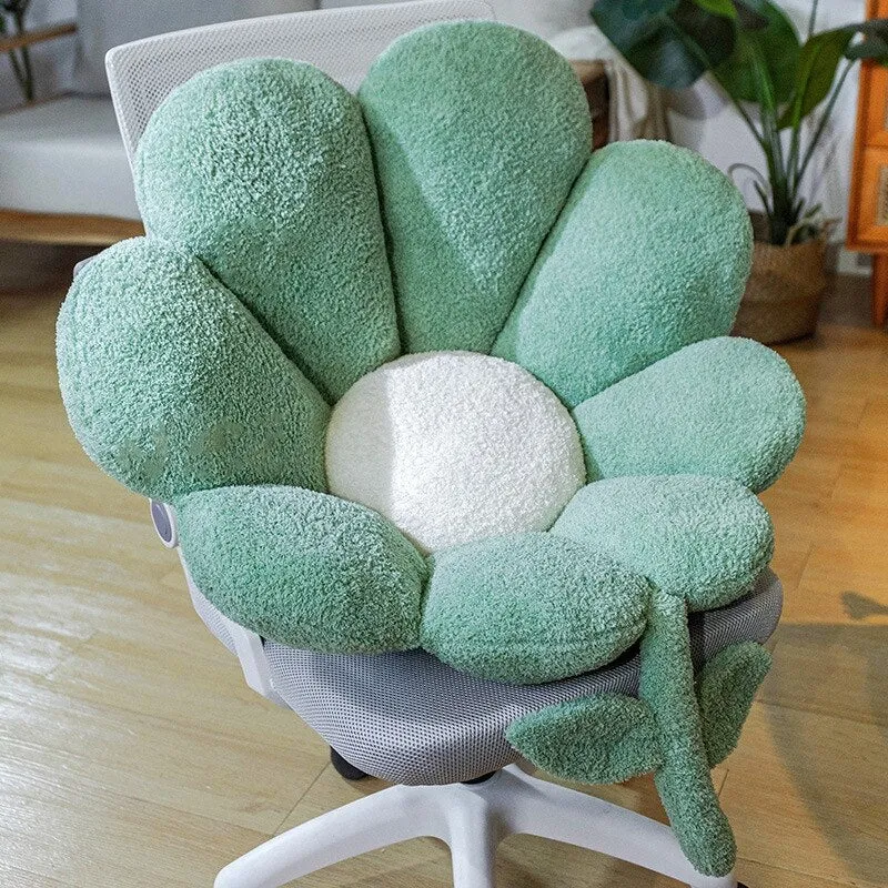 Coussin de méditation Lombaire Mignon en Forme de Fleur MOMO
