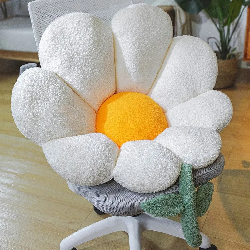 Coussin de méditation Lombaire Mignon en Forme de Fleur MOMO