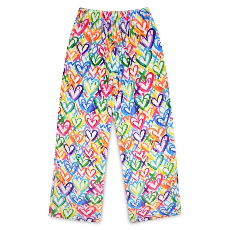 Iscream Heart Plush Pants