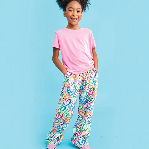 Iscream Heart Plush Pants