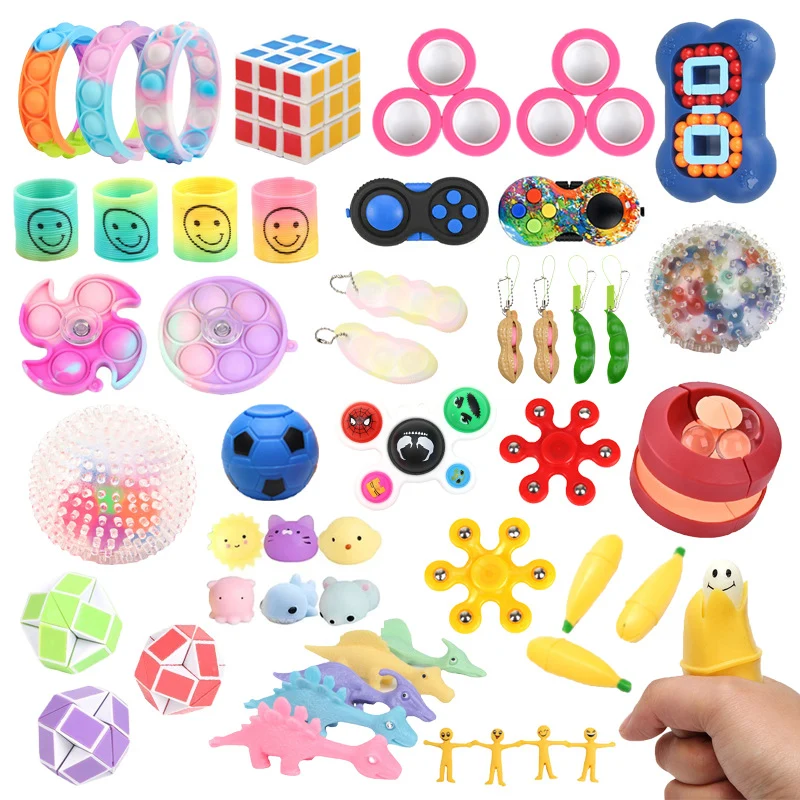 Pack surprise antistress 20 objets