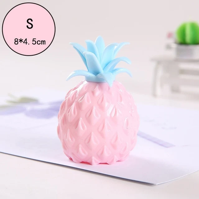 Balle antistress Ananas Bicolores