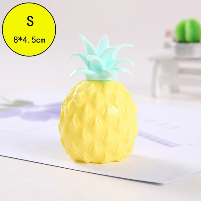 Balle antistress Ananas Bicolores