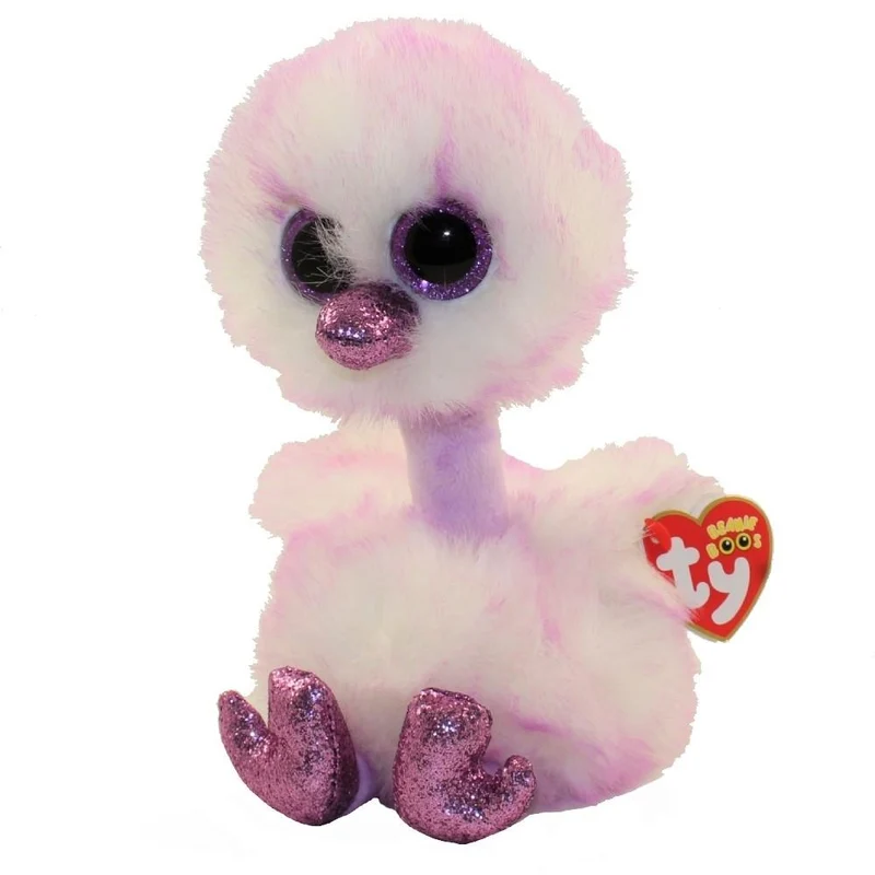 TY Beanie Boos Ostrich - Kenya (Small) / (Petit)